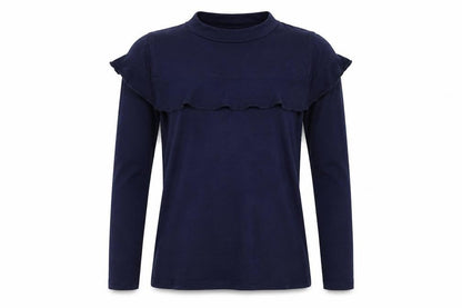 Candy Couture Girls Blue   Basic T-Shirt Size 14 Years