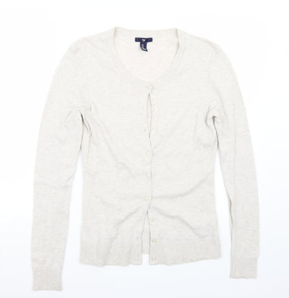 Gap Womens White   Pullover Jumper Size S