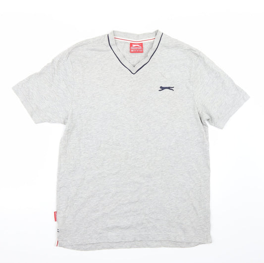 Slazenger Mens Grey    T-Shirt Size S