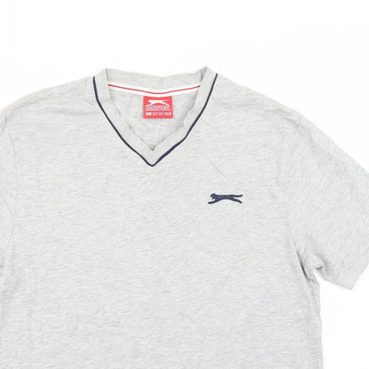 Slazenger Mens Grey    T-Shirt Size S