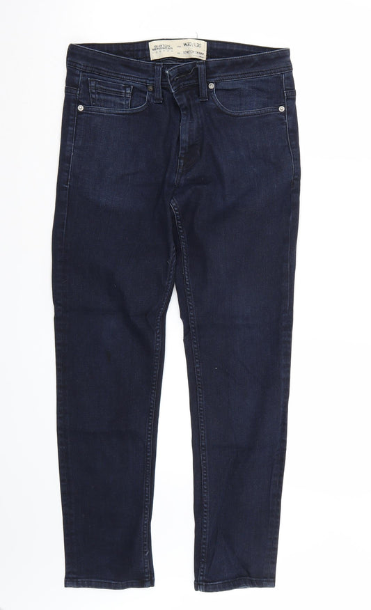 Burton Womens Blue   Straight Jeans Size 30 L30 in