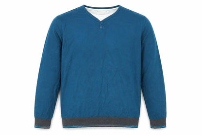 Marks & Spencer Mens Blue   Pullover Jumper Size XL