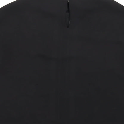 Womens UK Size 14 NEXT Black Basic T-Shirt