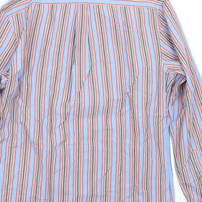 Mens UK Size S Gap Blue  Button-Up Long Sleeve Casual Shirt