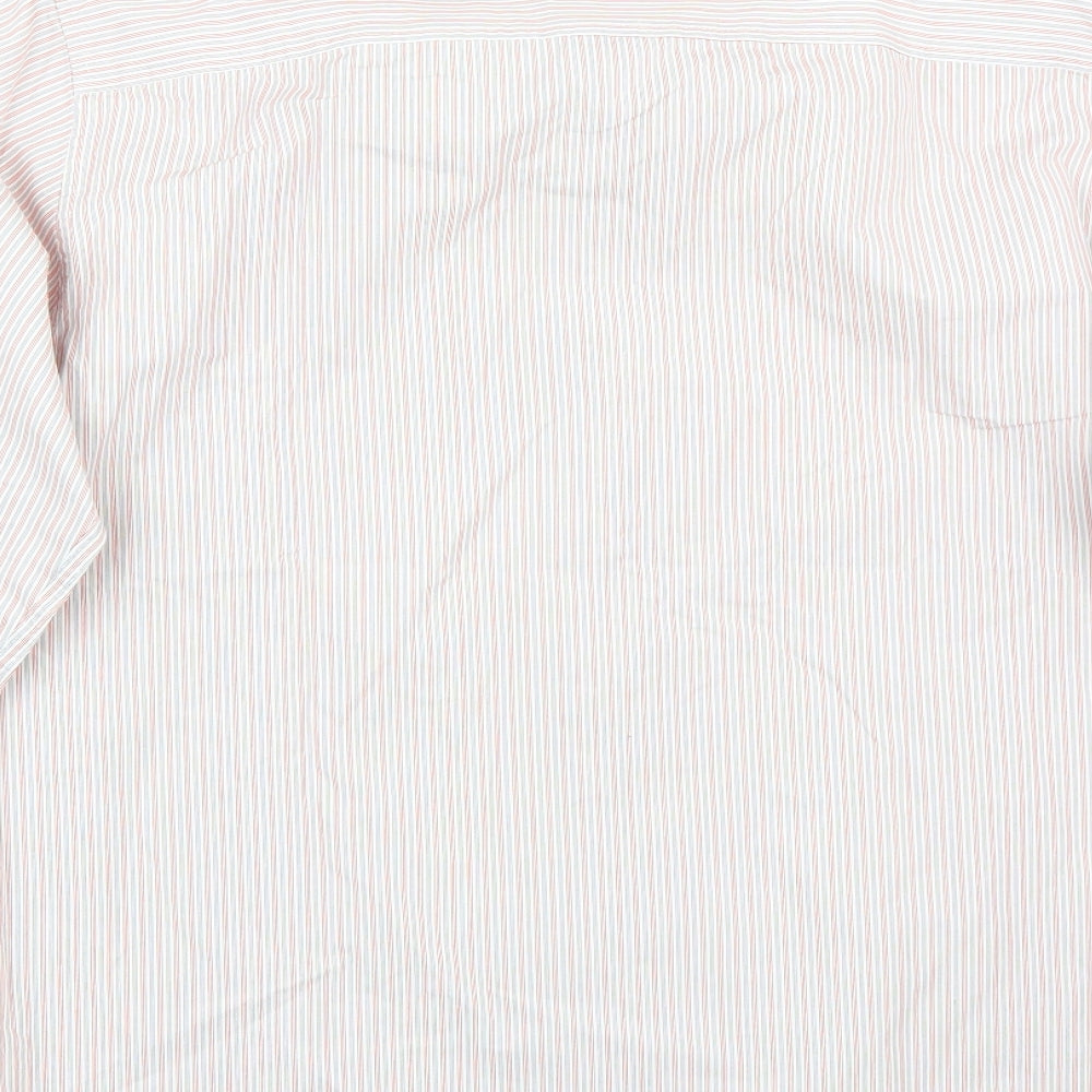 Timberland Mens Red Striped   Button-Up Size M