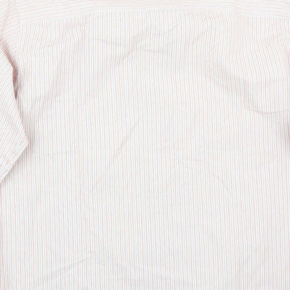 Timberland Mens Red Striped   Button-Up Size M