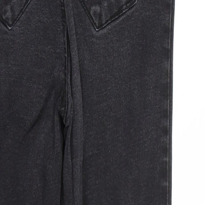 Denim & Co. Womens Black   Skinny Jeans Size 10 L26 in