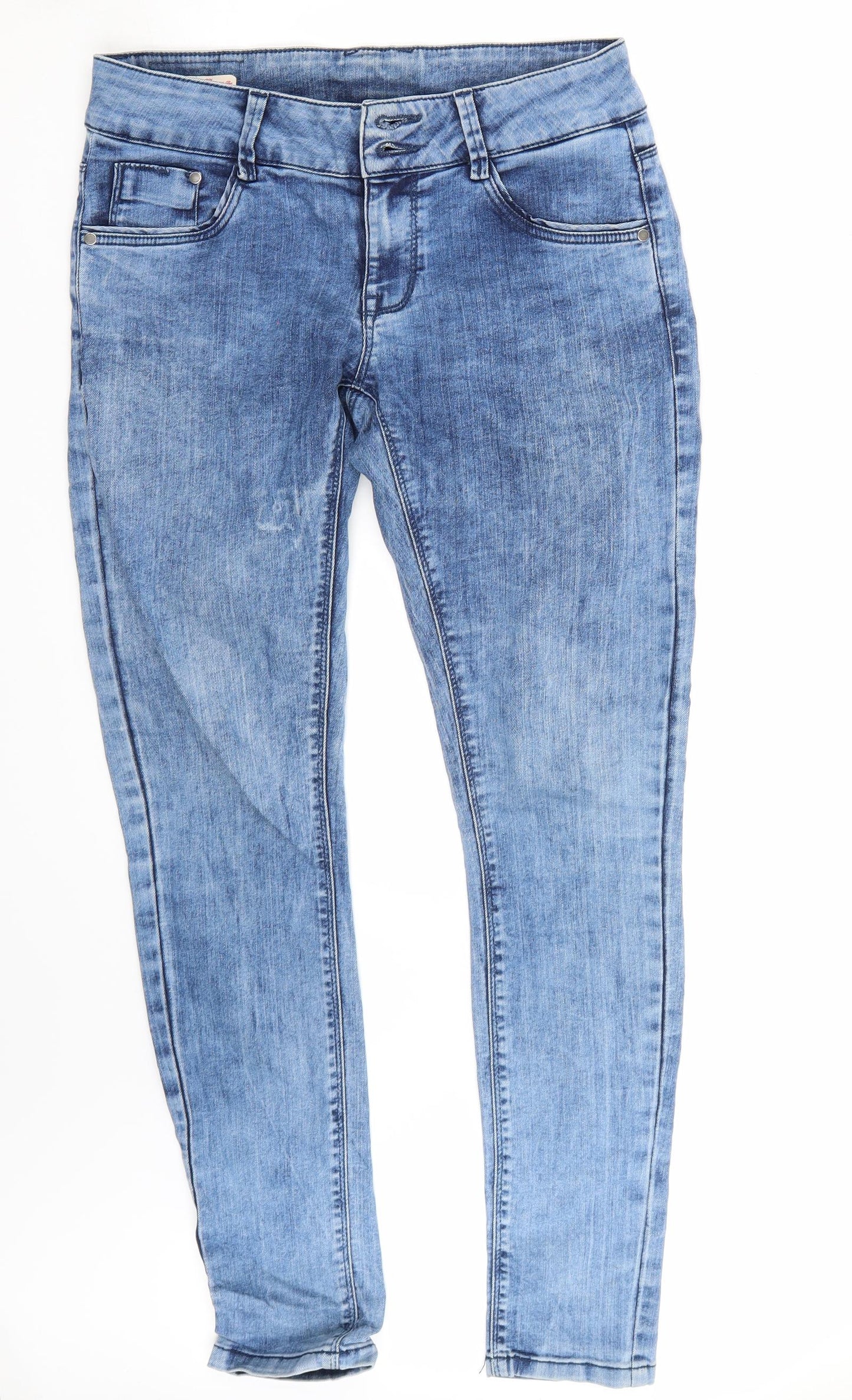 Clockhouse Womens Blue   Straight Jeans Size 38 L29 in