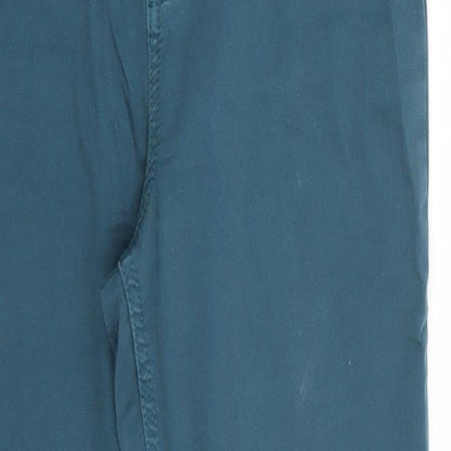 Womens UK Size 8 Marks and Spencer Regular Fit Skinny Green Jeans