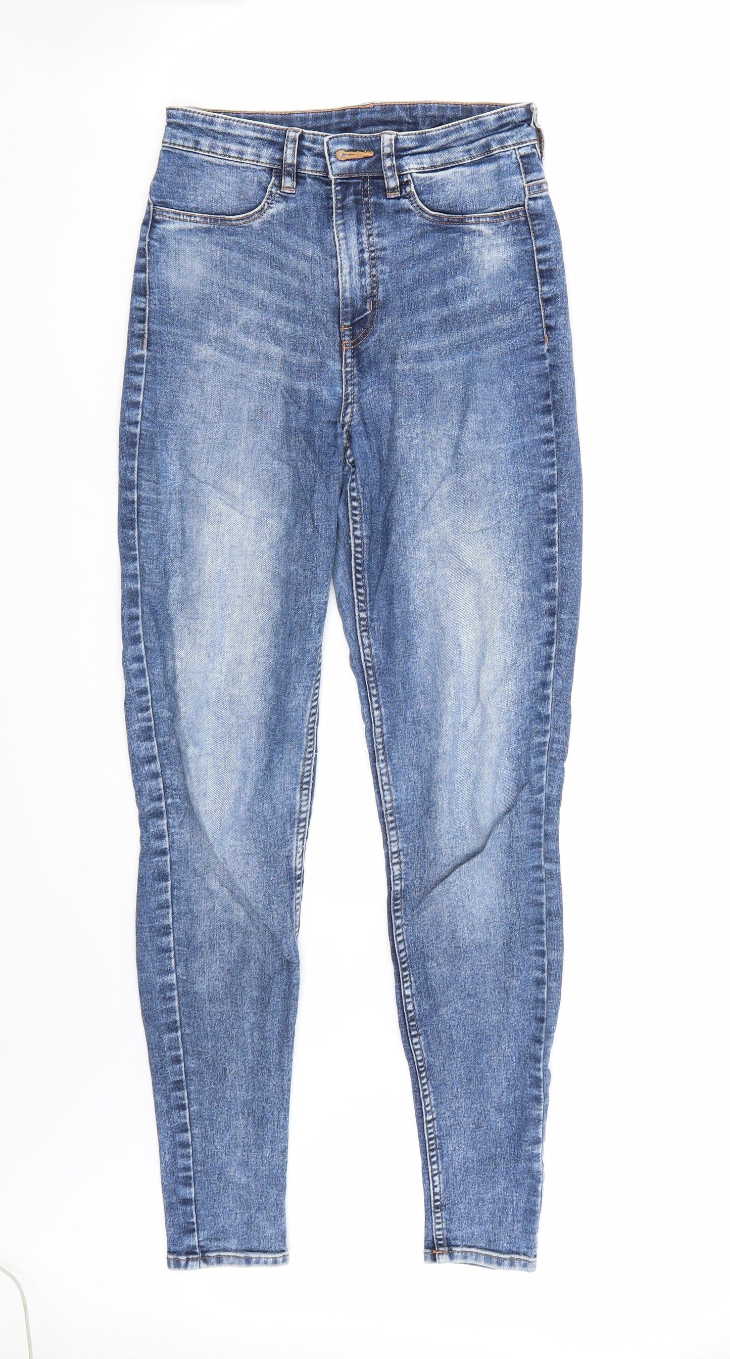 Womens UK Size  Preworn Regular Fit Skinny Blue Jeans