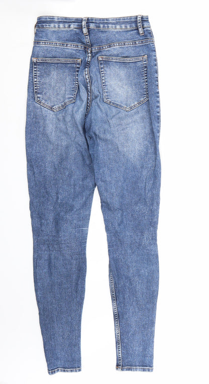Womens UK Size  Preworn Regular Fit Skinny Blue Jeans