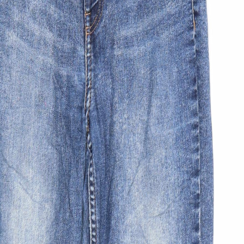 Womens UK Size  Preworn Regular Fit Skinny Blue Jeans