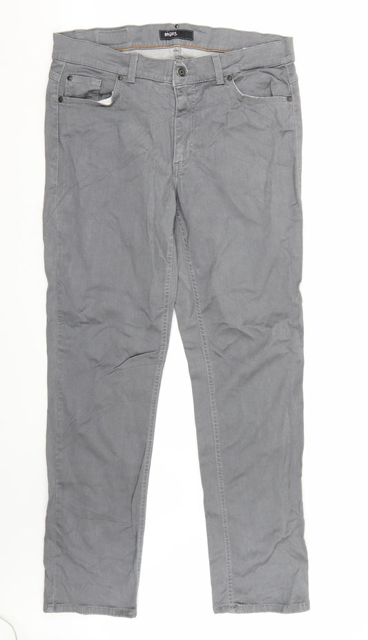 Womens UK Size 34 Angels Regular Fit Straight Grey Jeans