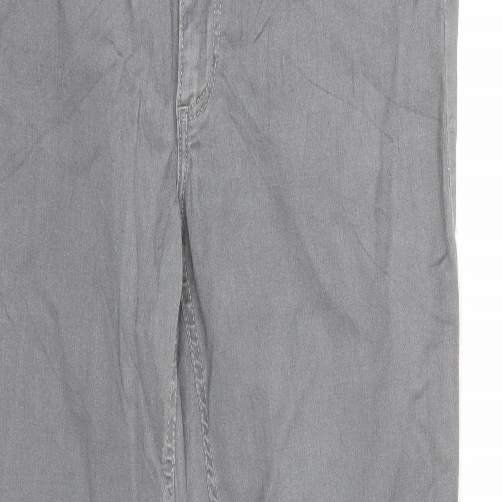 Womens UK Size 34 Angels Regular Fit Straight Grey Jeans