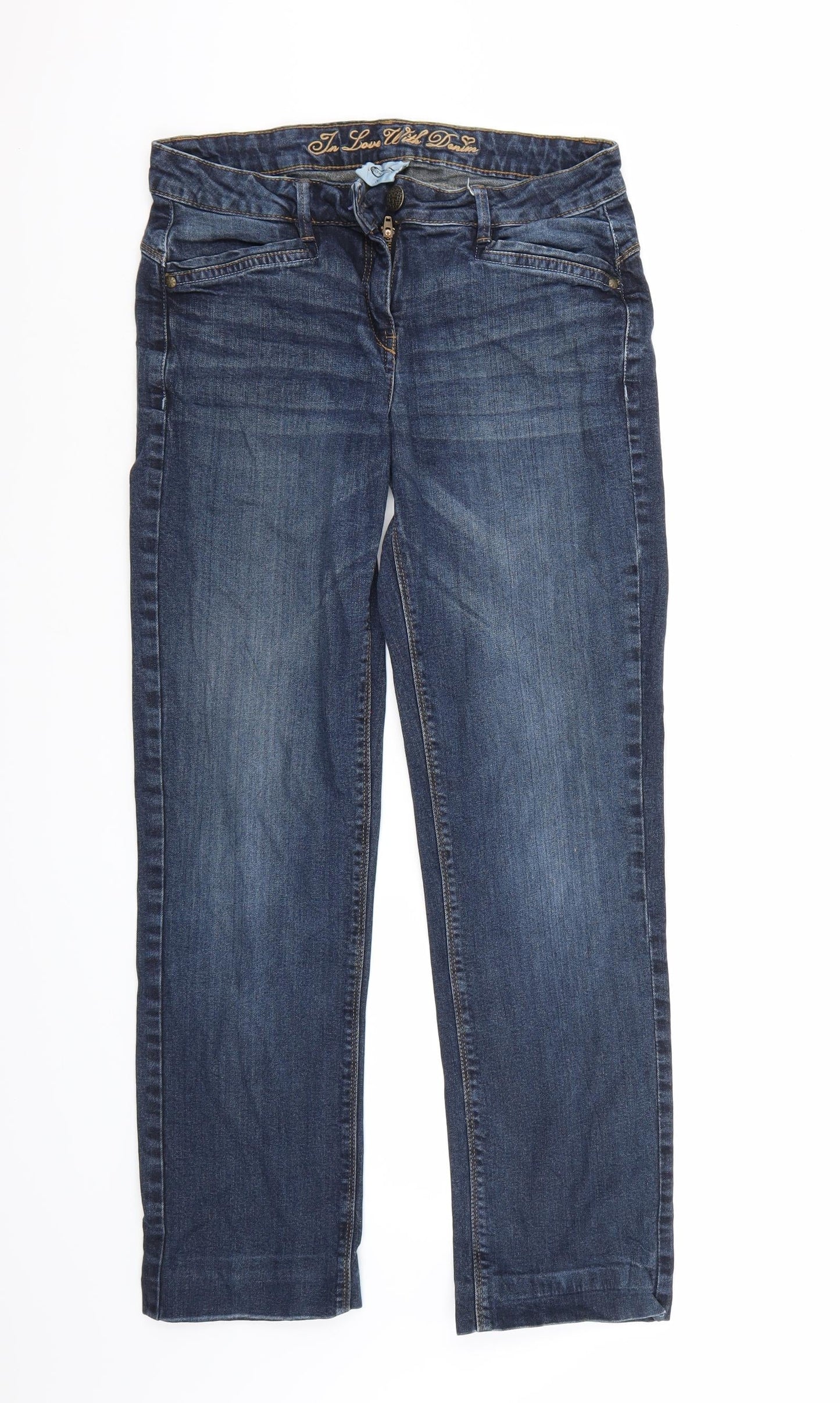 Womens UK Size 36 Cecilia Classics Regular Fit Straight Blue Jeans