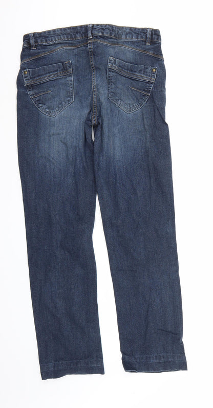 Womens UK Size 36 Cecilia Classics Regular Fit Straight Blue Jeans