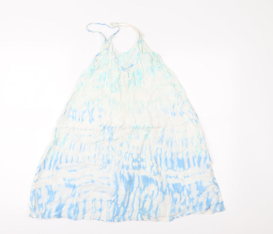 Papaya Womens White Geometric  Camisole Blouse Size S