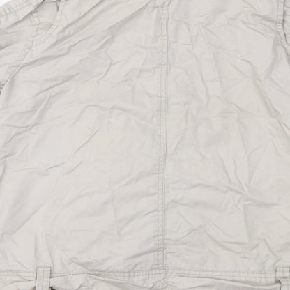 Next Boys Beige   Military Jacket Jacket Size 10 Years