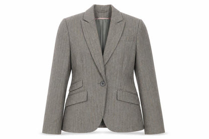 Womens UK Size 12 Dorothy Perkins Regular Brown Suit Jacket