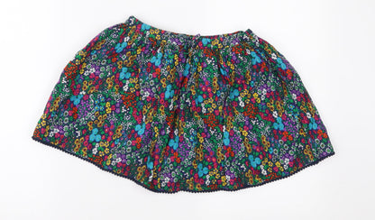 NEXT Girls Multicoloured Flecked  Flare Skirt Size 5 Years