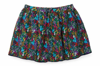Next Girls Multicoloured Flecked  Flare Skirt Size 5 Years