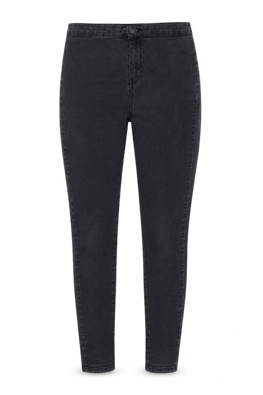 Womens UK Size 28 in F&F Regular Fit Skinny Grey Jeans