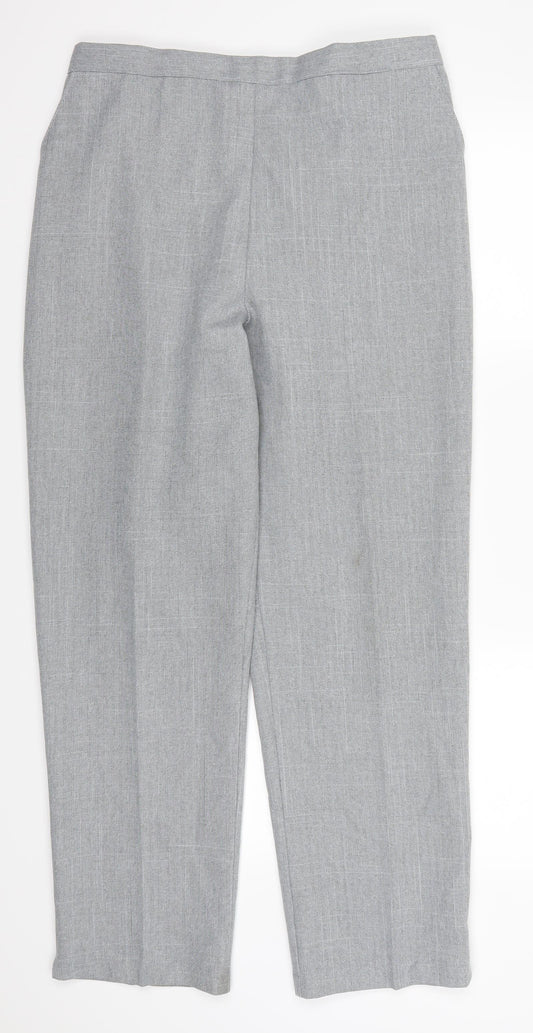 Womens UK Size 34 in Emma Regular Fit  Grey Trousers