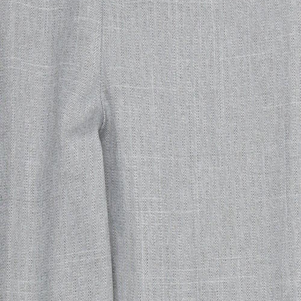 Womens UK Size 34 in Emma Regular Fit  Grey Trousers