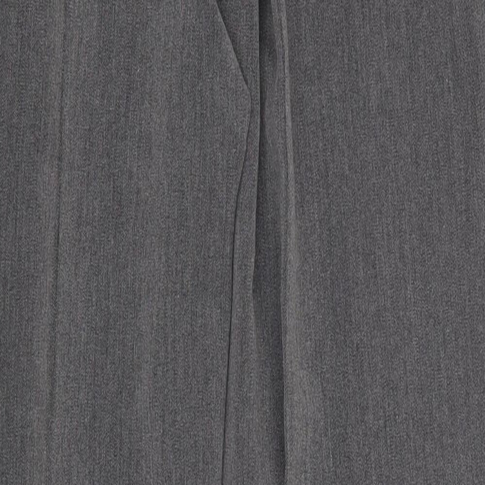 Womens UK Size 34 in Preworn Regular Fit  Grey Trousers