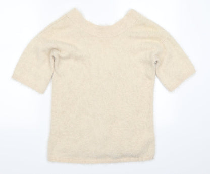 NEXT Womens Beige   Pullover Jumper Size 10