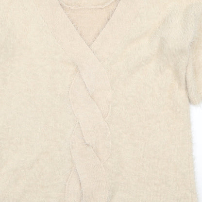 NEXT Womens Beige   Pullover Jumper Size 10