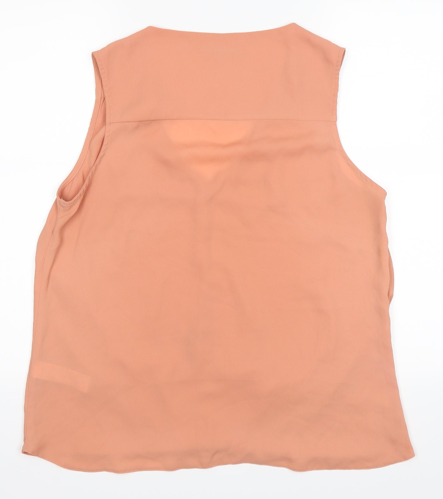 Womens UK Size 16 New Look Orange Basic Tank