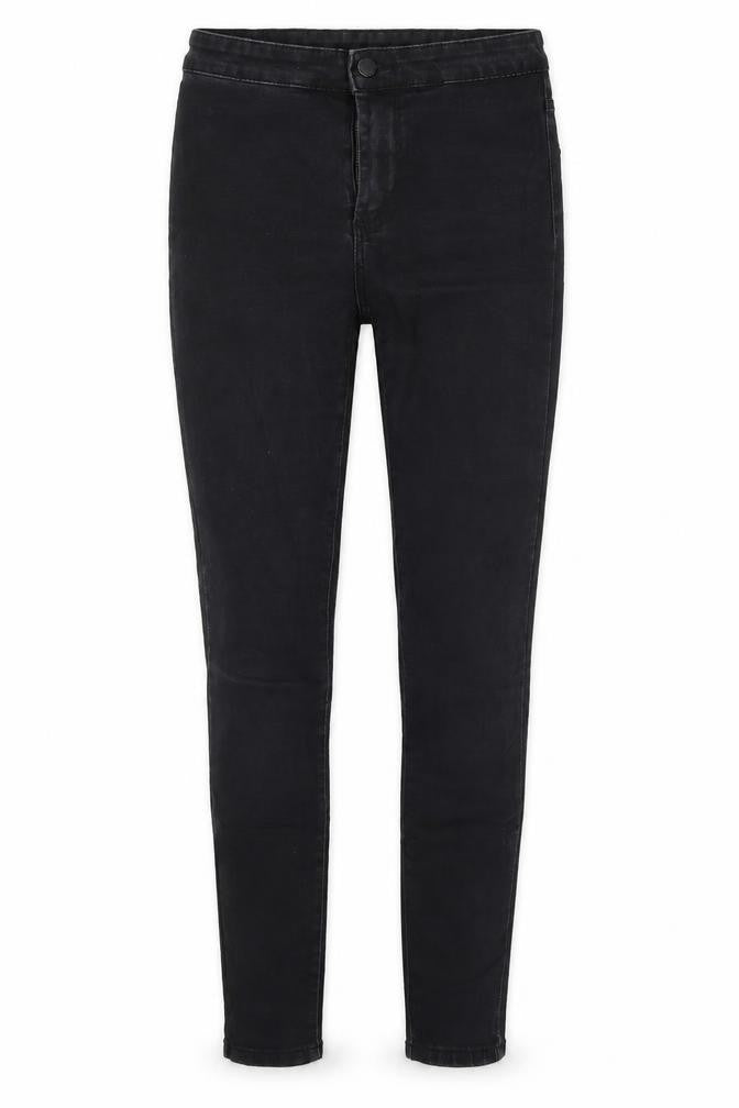 Womens UK Size 8 Denim Co Regular Fit Skinny Black Jeans