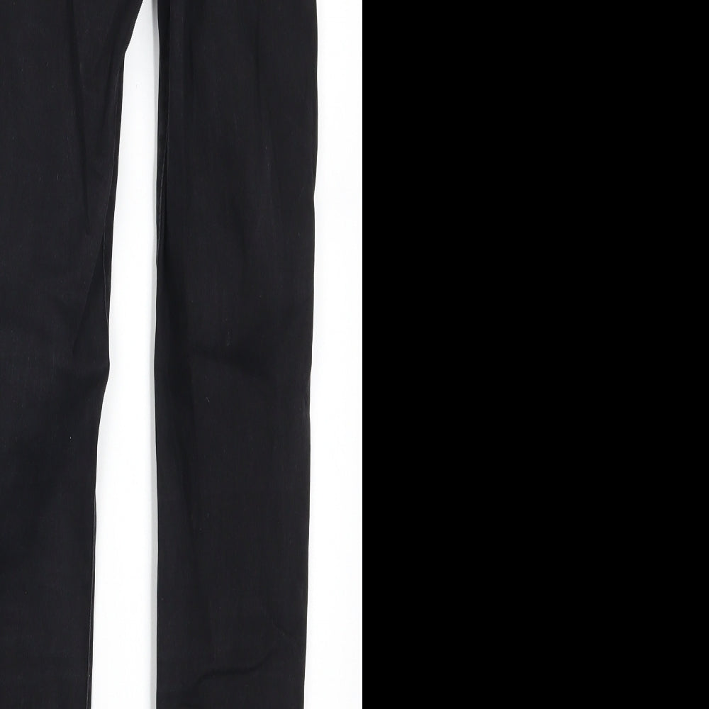 Denim Co Womens Black  Denim Skinny Jeans Size 8 L29 in