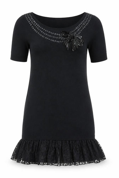 George  Womens Black   Skater Dress  Size 8