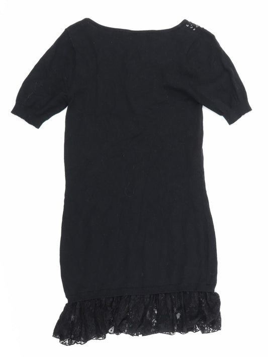 George  Womens Black   Skater Dress  Size 8