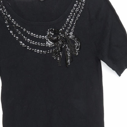 George  Womens Black   Skater Dress  Size 8