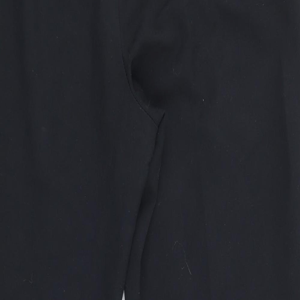 Womens UK Size 14 Marks and Spencer Regular Fit  Black Trousers