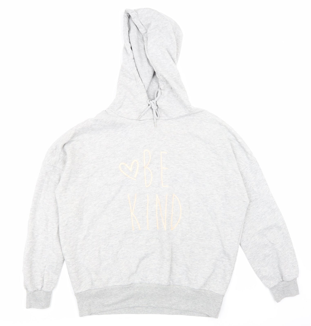 Papaya Womens Grey   Pullover Hoodie Size M