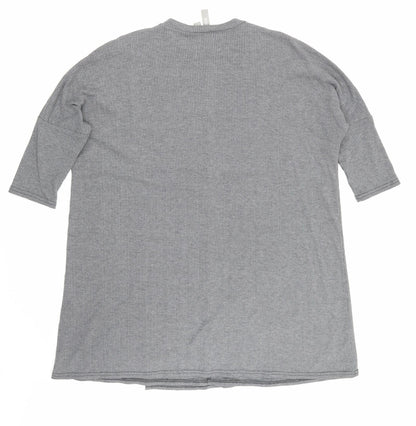 Womens UK Size 12 ASOS Grey Basic T-Shirt