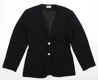 BHS Womens Black   Jacket Blazer Size 10
