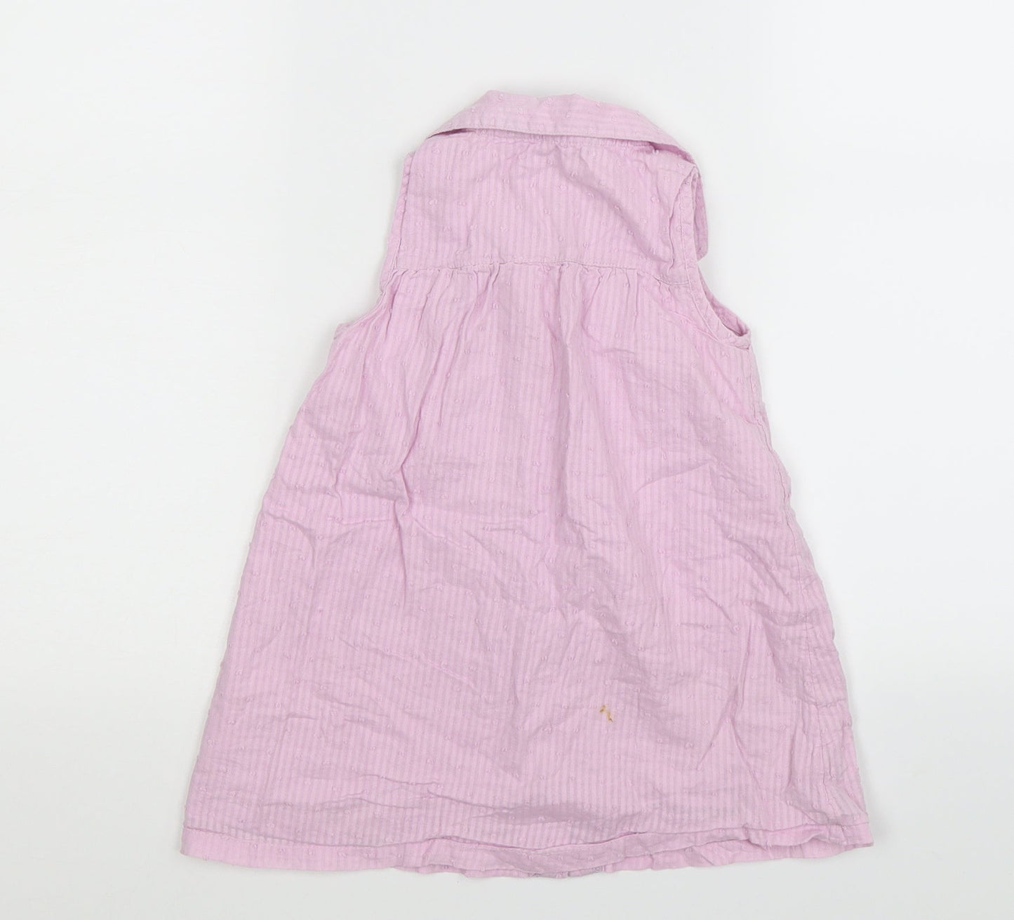 George Girls Pink   Shirt Dress  Size 2-3 Years
