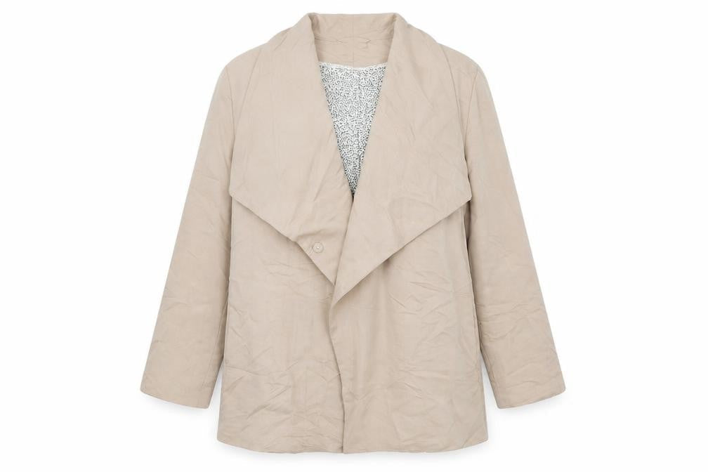 Womens UK Size 10 Divided Beige Jacket