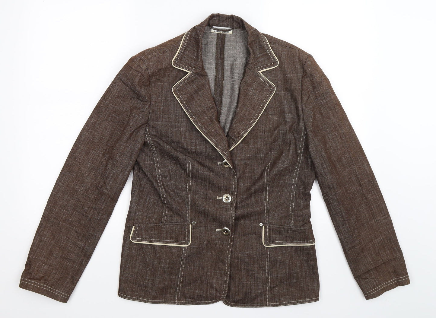 Gerry Weber Womens Grey   Jacket Blazer Size 12