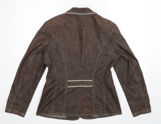 Gerry Weber Womens Grey   Jacket Blazer Size 12