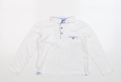 Lincoln Boys White   Basic Polo Size 9 Years