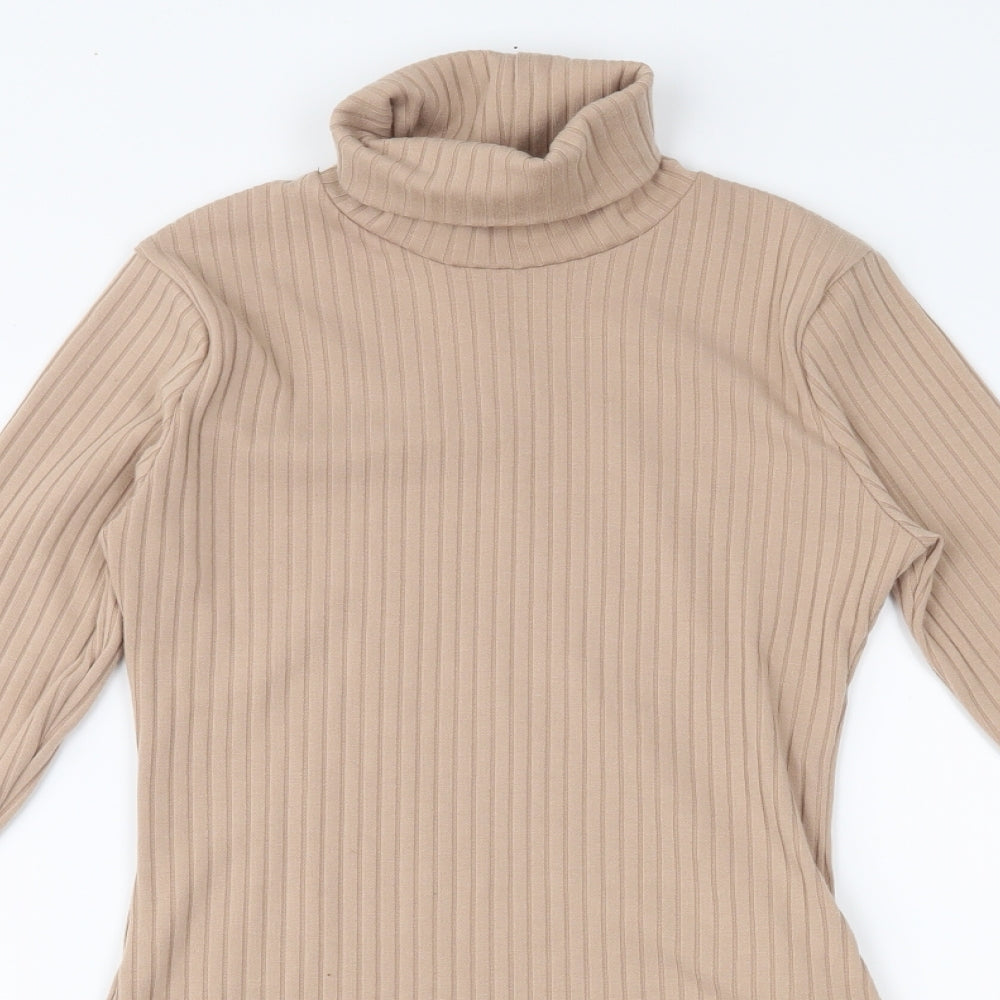 Nasty Gal Womens Brown   Basic Blouse Size 4