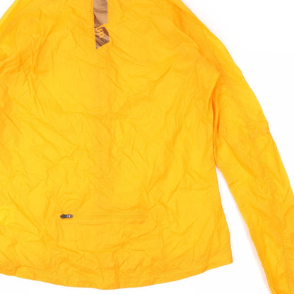 Mens UK Size S newline Orange Rain Coat