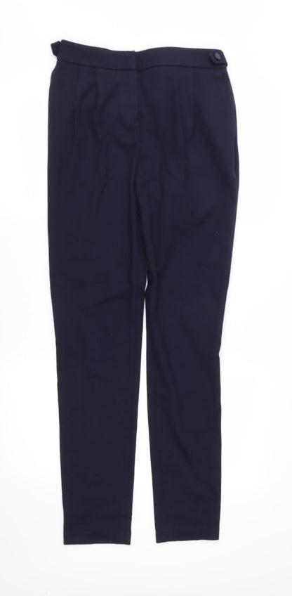 Womens UK Size 30 in NEXT Regular Fit  Blue Trousers