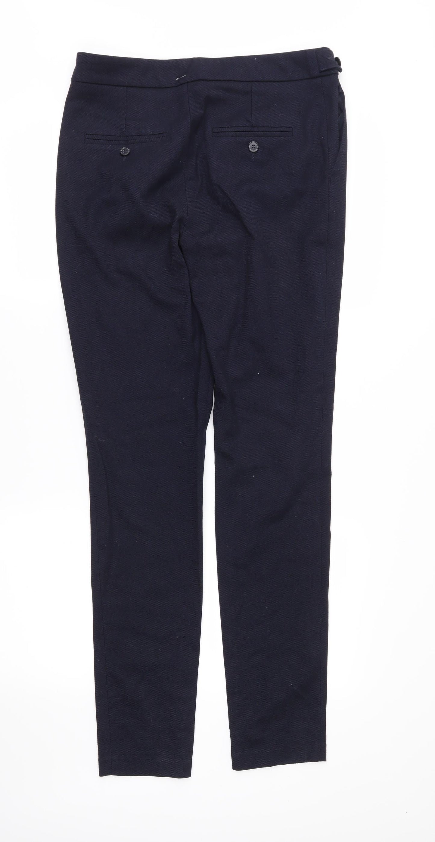 Womens UK Size 30 in NEXT Regular Fit  Blue Trousers